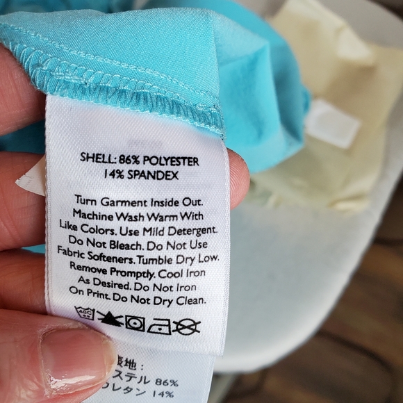 Eddie Bauer Button-Up Blouse - Blue - Med. - Picture 6 of 7